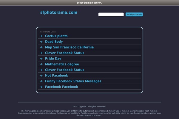 sfphotorama.com site used Timepress