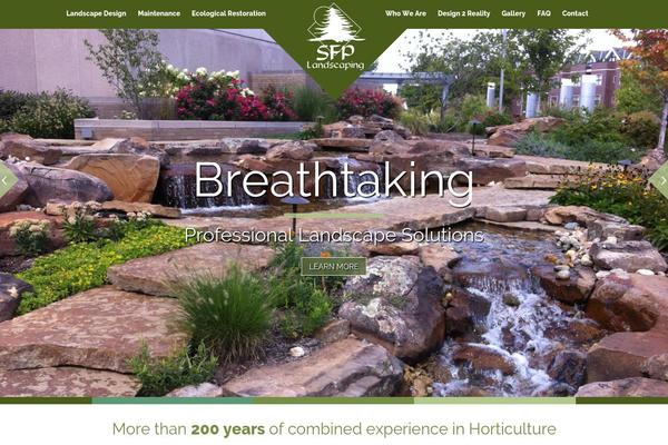 sfplandscapinginc.com site used Hotlava