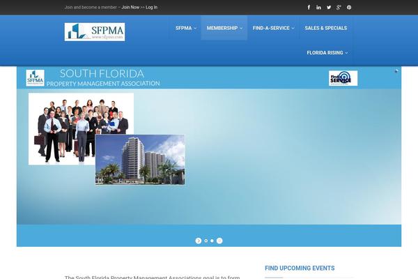 Atlas theme site design template sample