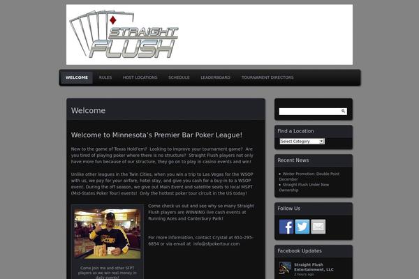 Parament theme site design template sample