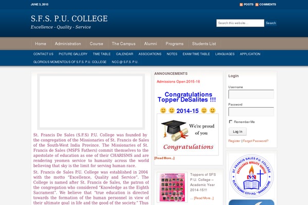 Education theme site design template sample