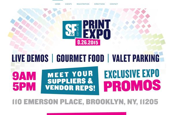 Shindig theme site design template sample