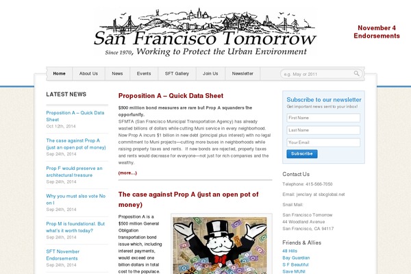 Site using FancyBox Gallery plugin