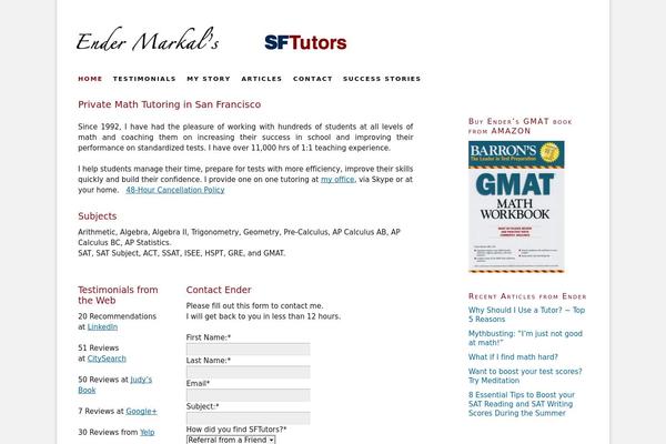 Thesis 1.8.4 theme site design template sample