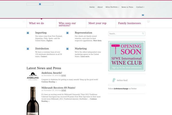 Biznizz theme site design template sample