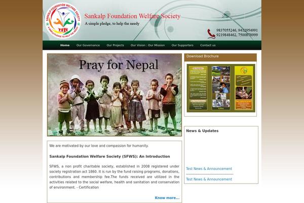 sfws WordPress theme, websites list used sfws theme sfws theme websites examples