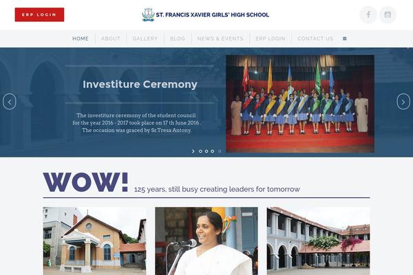 Bridge theme site design template sample