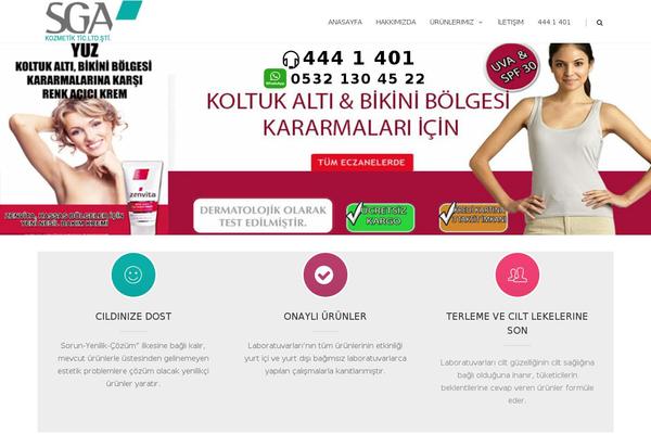 Fortuna theme site design template sample