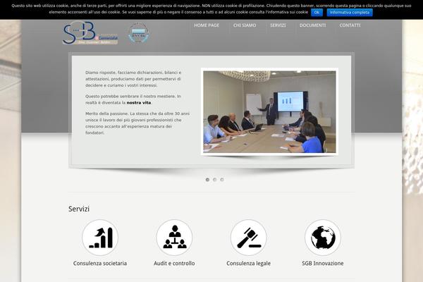 Karma theme site design template sample