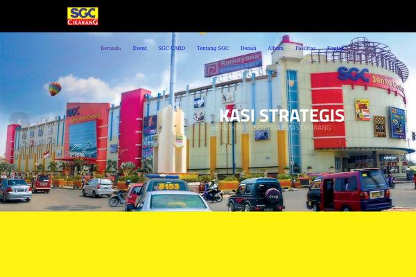 Mall theme site design template sample