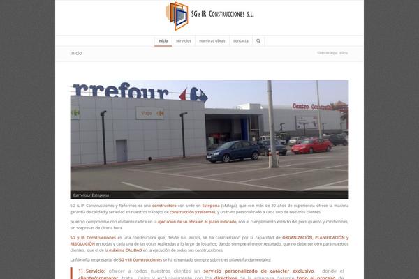 sgconstrucciones.net site used Sgc