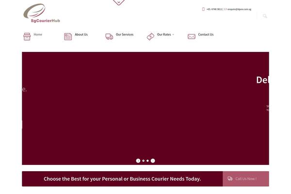 Site using Crumina_slider plugin