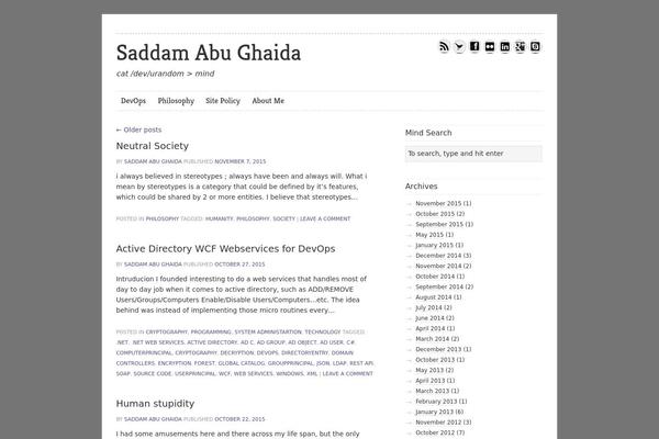 Site using CodeColorer plugin