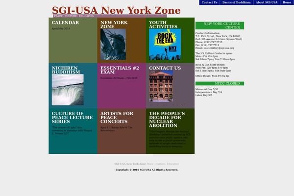 ThreatToCreativity theme site design template sample