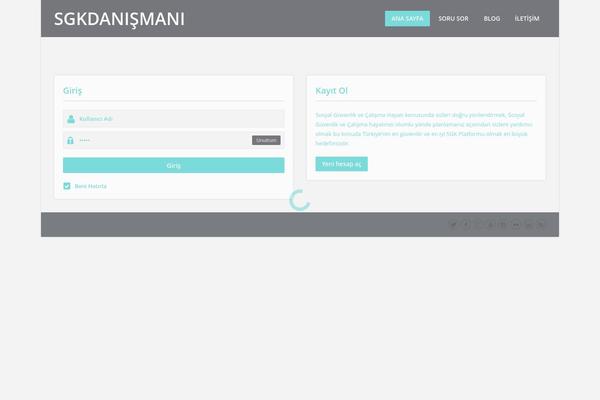 Ask-Me theme site design template sample