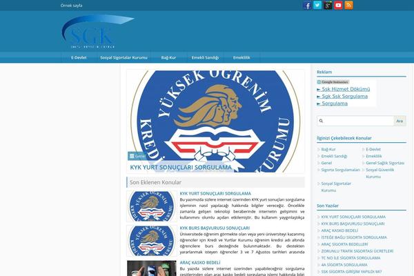 Mercan.v2 theme site design template sample
