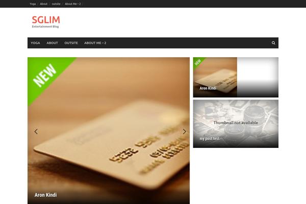 Awaken theme site design template sample