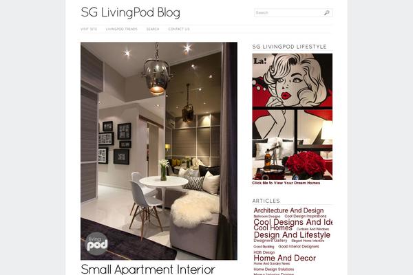 BigFeature theme site design template sample