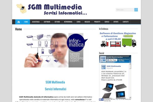 HappenStance theme site design template sample