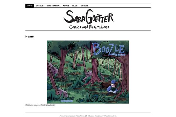 Coraline theme site design template sample