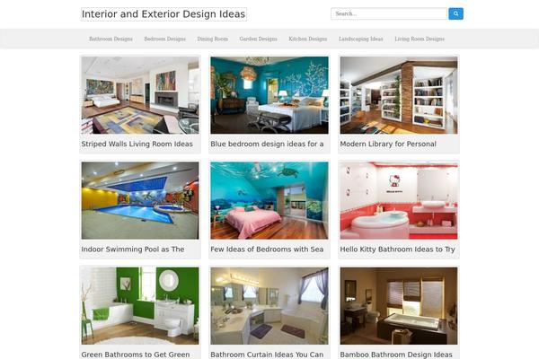 MenHe theme site design template sample
