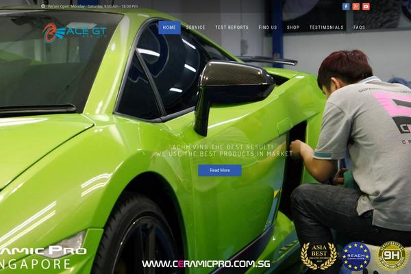 Anycar theme site design template sample