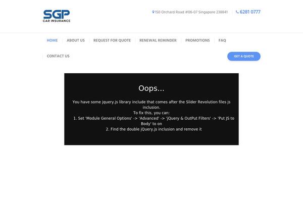 Site using Extensive-vc-addon plugin