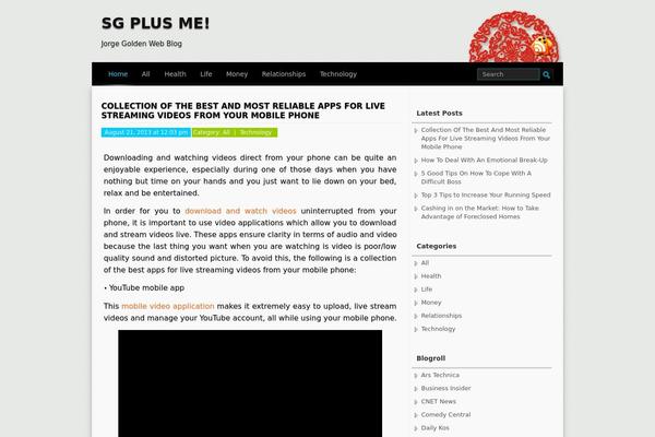 Summ theme site design template sample