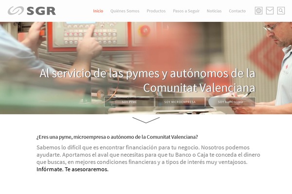 sgr.es site used Sgr