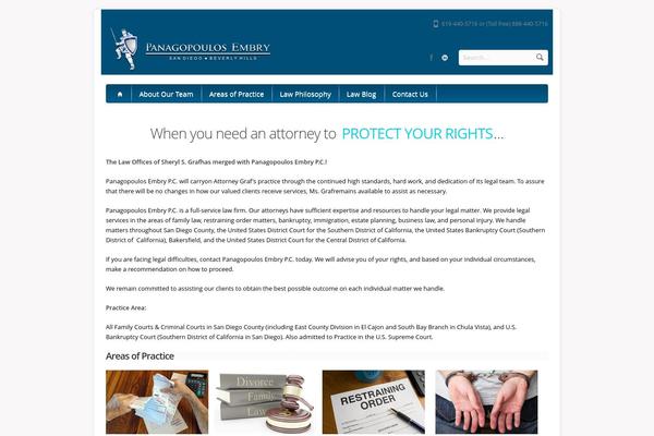 Aqua theme site design template sample