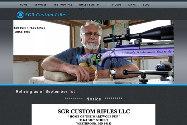 sgrcustomrifles.com site used Sgr