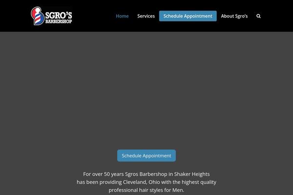 sgrosbarbershop.com site used Ultra-child