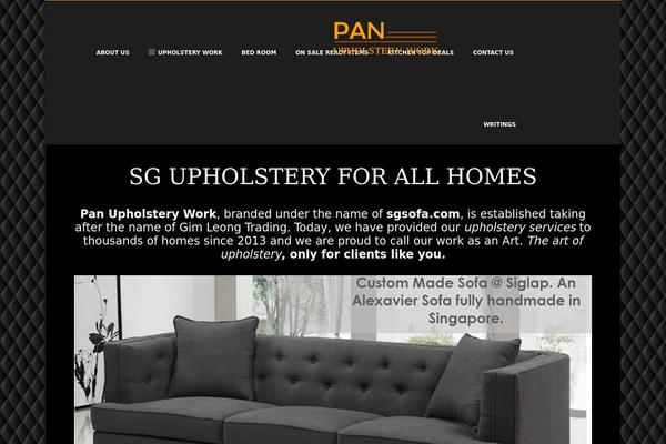 The Ken theme site design template sample