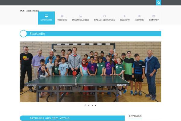 Nictitate theme site design template sample