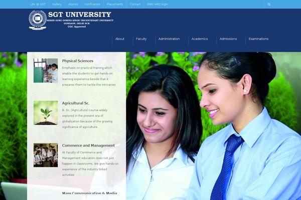 Site using Wp-floating-menu plugin