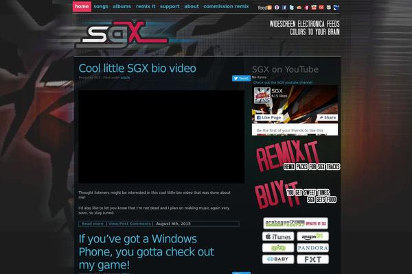 Colourise theme site design template sample