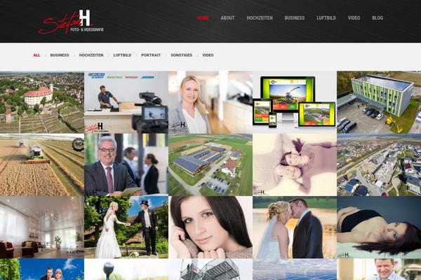 Marble theme site design template sample
