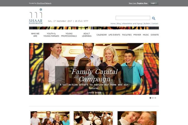 Site using Simple Newsletter Signup plugin