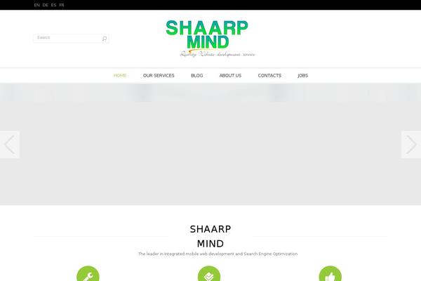 Legenda theme site design template sample