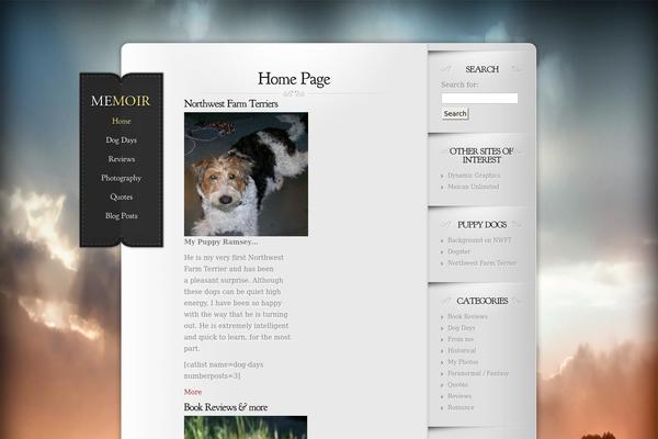 Site using Author Post Ratings plugin