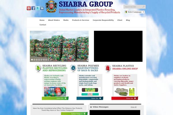 Paradigm theme site design template sample