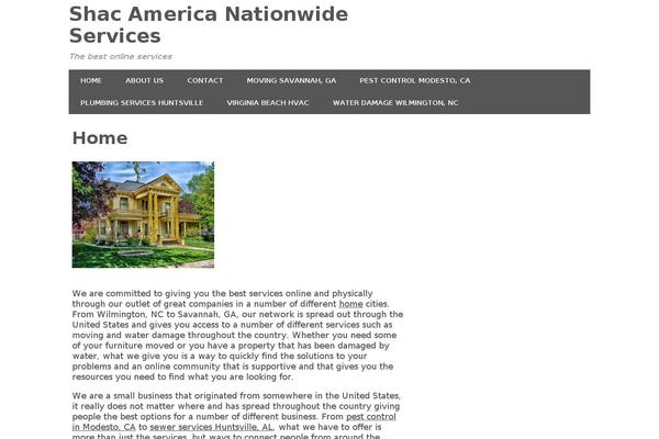 shacamerica.net site used Minimize