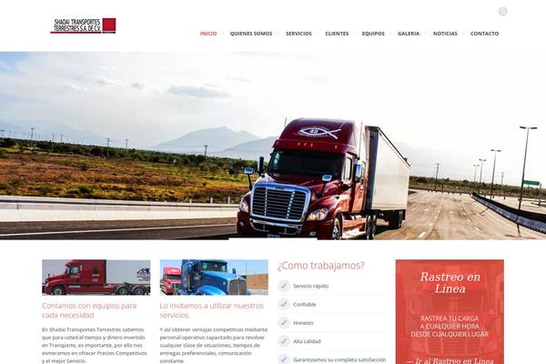 Rocco theme site design template sample