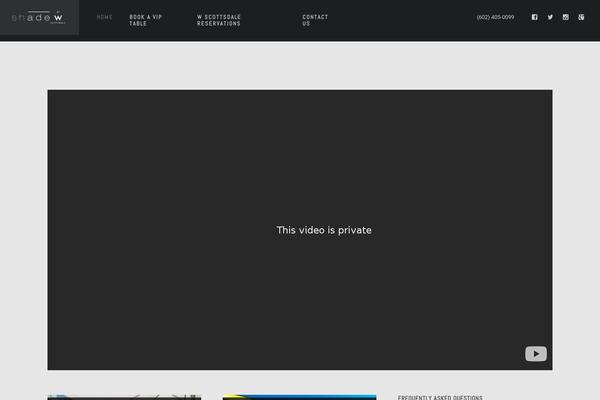 Soho theme site design template sample