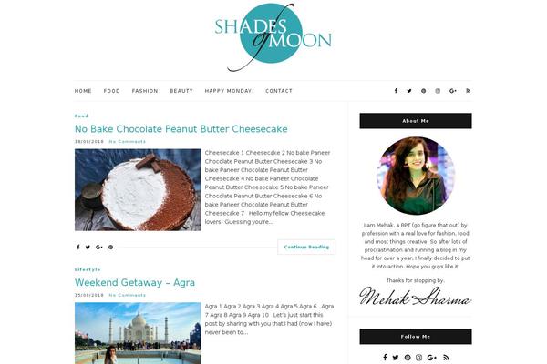 Olsen Light theme site design template sample