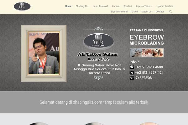 SEOWP theme site design template sample