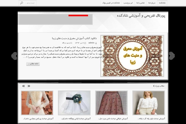 DBS-Negareh theme websites examples
