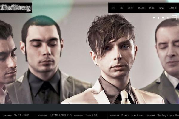 Muse theme site design template sample