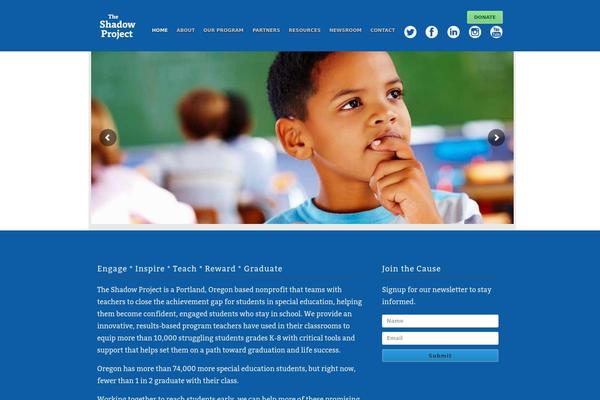 Helpinghands theme site design template sample