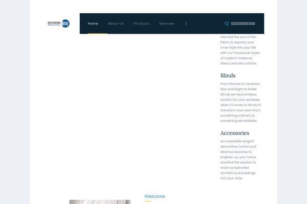 shadowcurtains.com site used Gardis